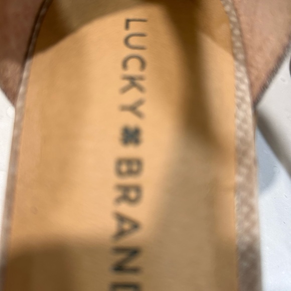 Lucky brand beige sandals - Picture 8 of 16